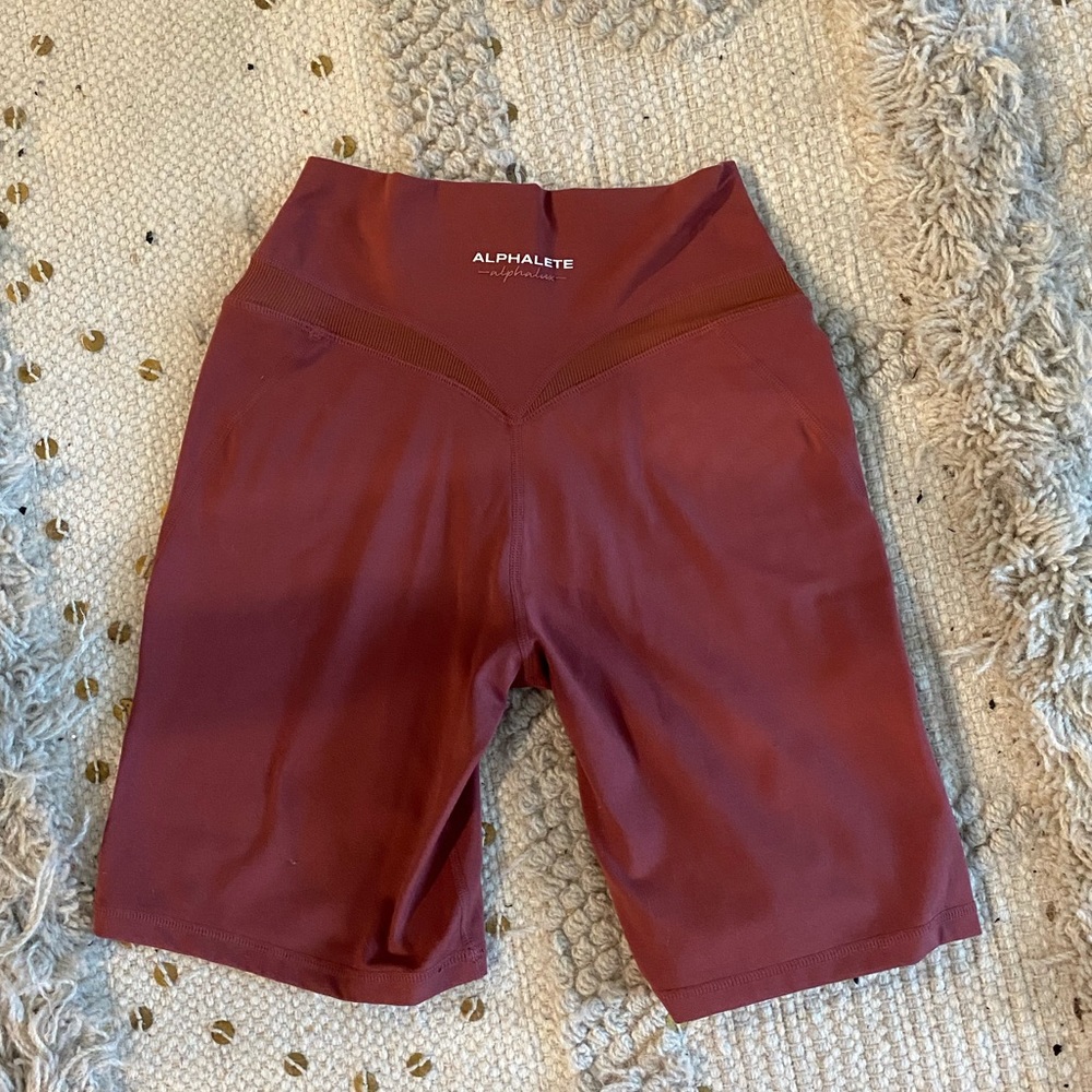 Alphalete Harmony Shorts Apple Butter